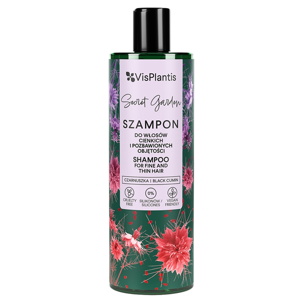 Vis Plantis Vis Plantis Herbal Vital Care, szampon do włosów cienkich i pozbawionych objętości, 400 ml