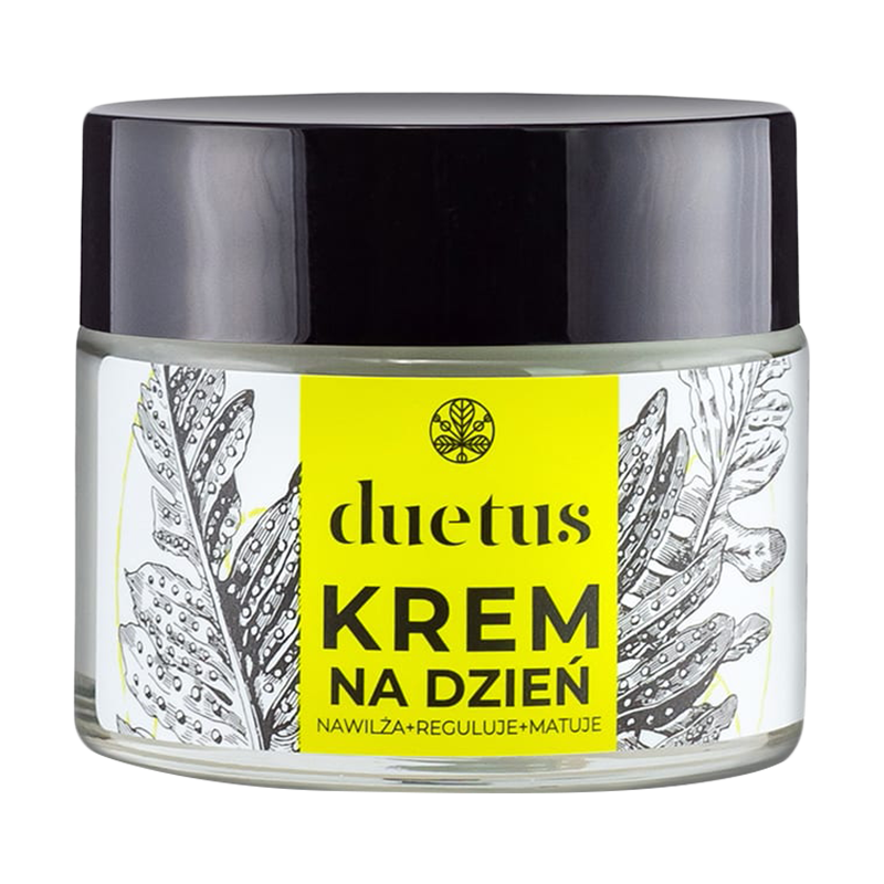 Duetus Duetus, krem do twarzy na dzień, nawilża, reguluje, matuje, 50 ml — Inhaltsstoffe und Bewertung