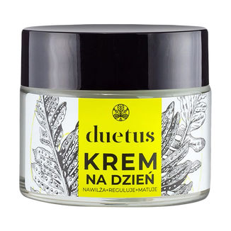 Duetus, krem do twarzy na dzień, nawilża, reguluje, matuje, 50 ml - zdjęcie produktu