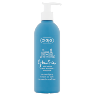 Ziaja GdanSkin, rozświetlający balsam do ciała, intensywnie nawilżający, 300 ml USZKODZONE OPAKOWANIE - zdjęcie produktu