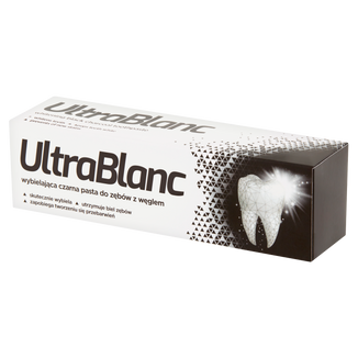 UltraBlanc, wybielająca pasta do zębów z węglem aktywnym, 75 ml - zdjęcie produktu