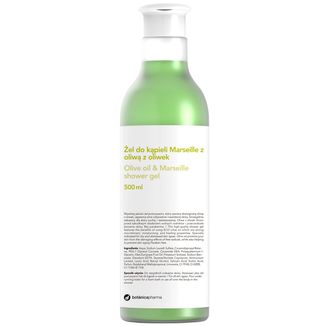 Botanicapharma, żel do kąpieli Marseille z oliwą z oliwek, 500 ml - zdjęcie produktu