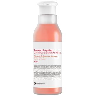 Botanicapharma, szampon z żeń-szeniem i rozmarynem, przeciw wypadaniu włosów, 250 ml - zdjęcie produktu
