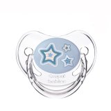 Canpol Babies, smoczek silikonowy, anatomiczny, Newborn, 0-6 miesiąca, niebieski, 1 sztuka - miniaturka zdjęcia produktu