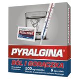 Pyralgina Gorączka 500 mg, 6 saszetek - miniaturka zdjęcia produktu