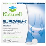 Naturell Glukozamina + C, 100 tabletek USZKODZONE OPAKOWANIE - miniaturka zdjęcia produktu