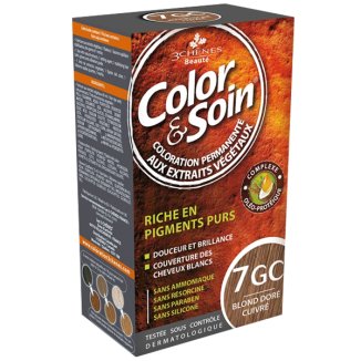 Color&Soin, farba do włosów, 7GC, miedziany blond, 135 ml - zdjęcie produktu