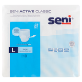 Seni Active Classic, majtki chłonne, Large, 110-135 cm, 10 sztuk - miniaturka zdjęcia produktu