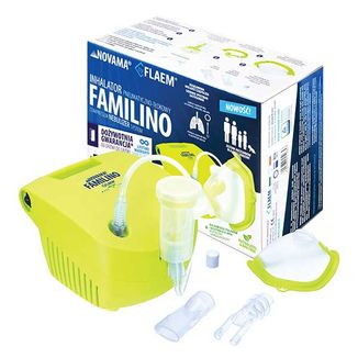 Novama Familino by Flaem, inhalator pneumatyczno-tłokowy dla dzieci i dorosłych - zdjęcie produktu