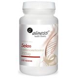 Aliness Selen L-selenometionina 200 µg, 100 tabletek - miniaturka zdjęcia produktu