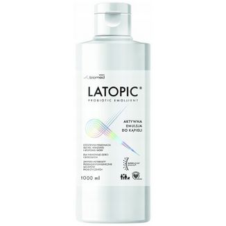 Latopic, emulsja do kąpieli od 1 dnia życia, 1000 ml USZKODZONE OPAKOWANIE - zdjęcie produktu