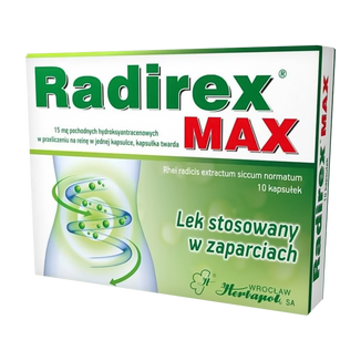 Radirex Max, 10 kapsułek - zdjęcie produktu
