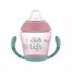 Canpol, kubek niekapek z uchwytami Sea Life, od 9 miesiąca, różowy, 230 ml - miniaturka  zdjęcia produktu