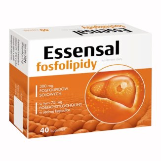 Essensal Fosfolipidy, 40 kapsułek - zdjęcie produktu