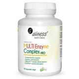 Aliness Multi Enzyme Complex Pro, 90 kapsułek vege - miniaturka zdjęcia produktu