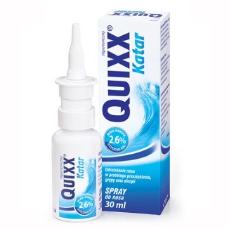 Quixx katar, spray do nosa, 30 ml - zdjęcie produktu