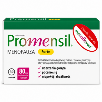 Promensil Forte Menopauza, 30 tabletek - zdjęcie produktu