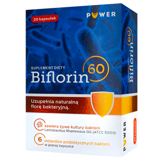 Biflorin LGG 60, 20 kapsułek - zdjęcie produktu