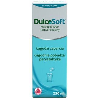 DulcoSoft, roztwór doustny  dla dzieci od 6 miesiąca i dorosłych, 250 ml USZKODZONE OPAKOWANIE - zdjęcie produktu