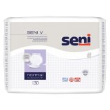 Seni V, wkłady chłonne do pieluchomajtek, 32 x 62,5 cm, Normal, 30 sztuk - miniaturka zdjęcia produktu