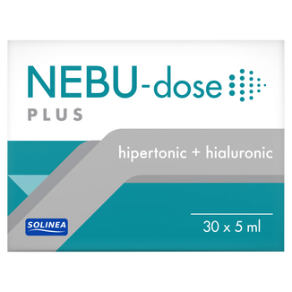 Nebu-Dose Plus, 3% roztwór do nebulizacji z kwasem hialuronowym, 5 ml x 30 ampułek - zdjęcie produktu