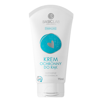 BasicLab Famillias, krem ochronny do rąk, 75 ml - zdjęcie produktu