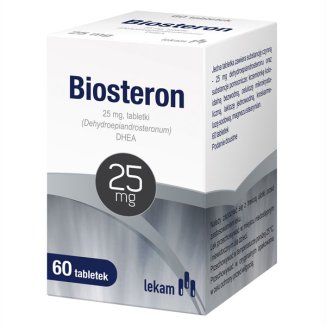 Biosteron 25 mg, 60 tabletek - zdjęcie produktu