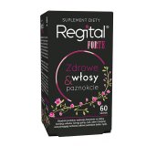 Regital Forte, Zdrowe Włosy i Paznokcie, 60 tabletek - miniaturka zdjęcia produktu