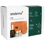 Zestaw Sesderma C-Vit, nawilżający krem do twarzy, 50 ml + liposomowe serum do twarzy, 30 ml + kosmetyczka - miniaturka zdjęcia produktu