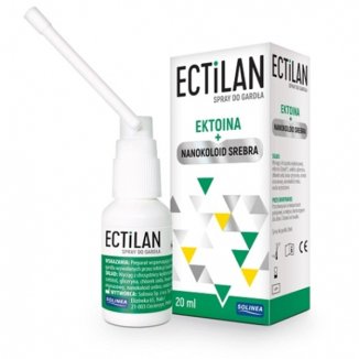 Ectilan, spray do gardła, 20 ml - zdjęcie produktu