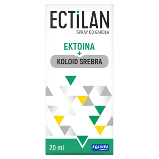 Ectilan, spray do gardła, 20 ml - zdjęcie produktu