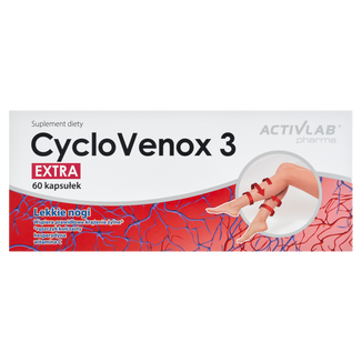 Activlab Pharma CycloVenox 3 Extra, 60 kapsułek - zdjęcie produktu