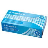 Doman, rękawice nitrylowe, niejałowe, bezpudrowe, niebieskie, rozmiar S, 100 sztuk - miniaturka zdjęcia produktu