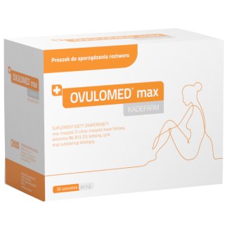 Ovulomed Max, proszek do sporządzenia roztworu, 4 g x 30 saszetek - zdjęcie produktu