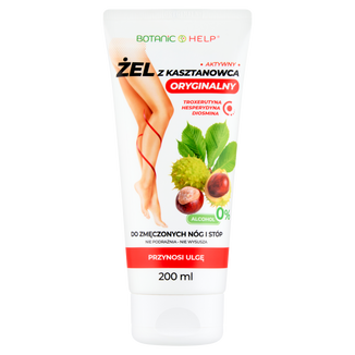 Botanic Help, żel z kasztanowca Forte, 200 ml - zdjęcie produktu