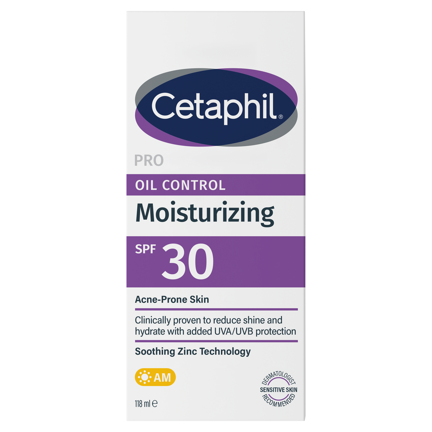 Cetaphil Cetaphil PRO Oil Control, Creme feuchtigkeitsspendend-mattierend, Haut zu Akne neigend, SPF 30, 118 ml — Inhaltsstoffe und Bewertung