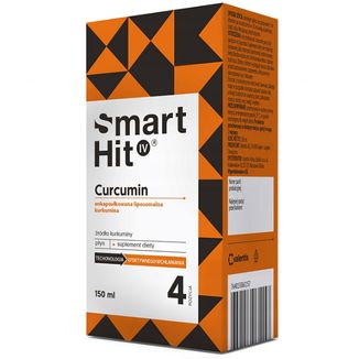 Smart Hit IV Curcumin, kurkumina liposomalna, 150 ml - zdjęcie produktu