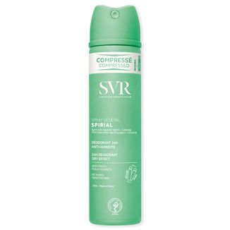 SVR Spirial Vegetal Spray, naturalny dezodorant w sprayu, 75 ml SVR Spirial Vegetal Spray, naturalny dezodorant w sprayu, 75 ml - zdjęcie produktu