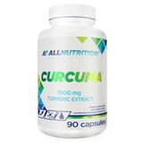 Allnutrition, Curcuma, kurkuma 1000 mg, 90 kapsułek - miniaturka zdjęcia produktu