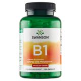Swanson B1, tiamina 100 mg, 250 kapsułek - miniaturka zdjęcia produktu