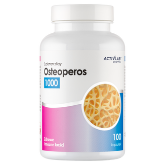 Activlab Pharma Osteoperos 1000, 100 kapsułek Activlab Pharma Osteoperos 1000, 100 kapsułek - zdjęcie produktu