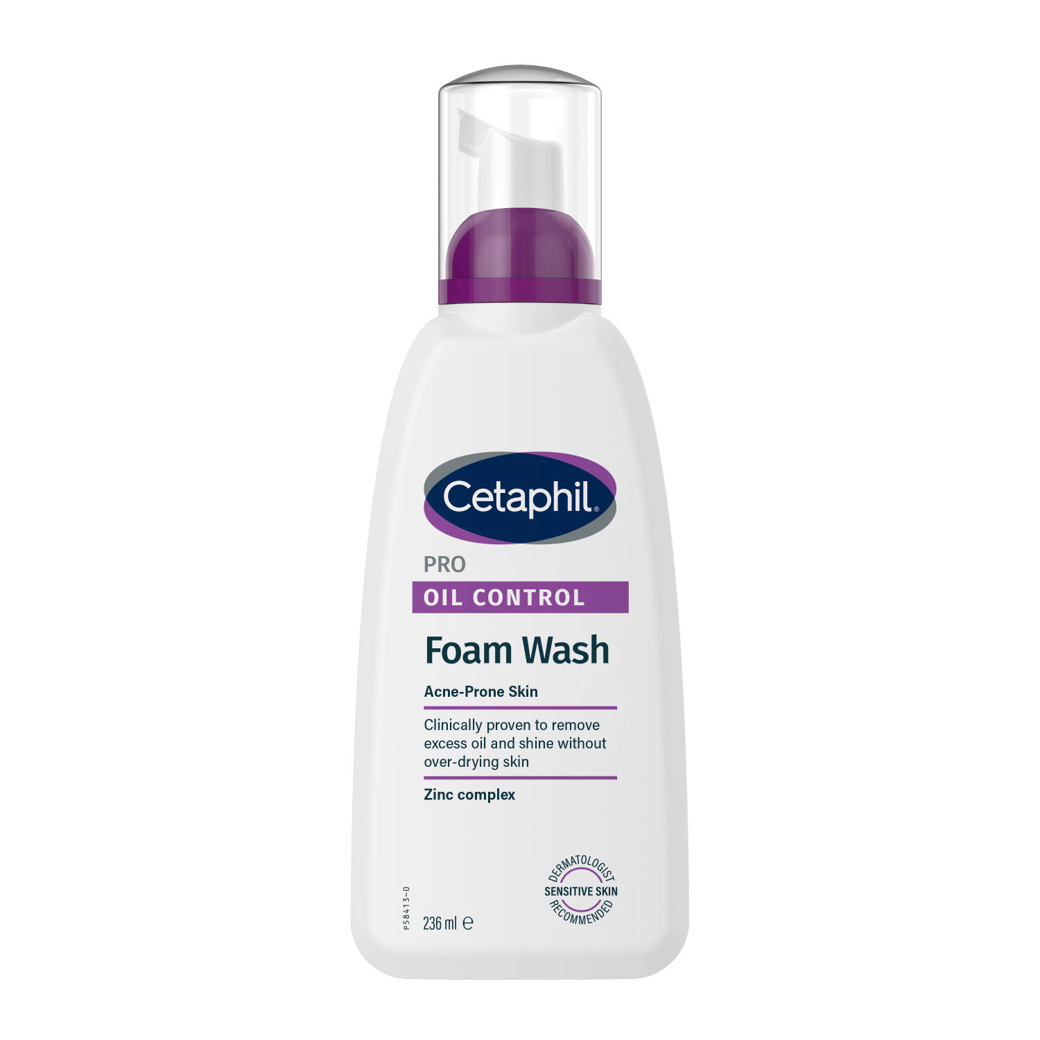 Cetaphil Cetaphil Pro Oil Control, Schaum zur Gesichtsreinigung, Haut zu Akne neigend, 236 ml — Inhaltsstoffe und Bewertung