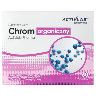 Activlab Pharma Chrom organiczny, 60 kapsułek KRÓTKA DATA - zdjęcie produktu