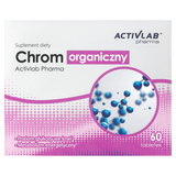 Activlab Pharma Chrom organiczny, 60 kapsułek USZKODZONE OPAKOWANIE - miniaturka zdjęcia produktu