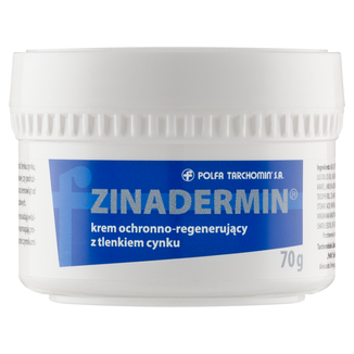 Zinadermin, krem ochronno-regenerujący z tlenkiem cynku, 70 g - zdjęcie produktu