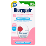 Biorepair, pęczniejąca woskowana nić dentystyczna, 25 + 5 m - miniaturka zdjęcia produktu
