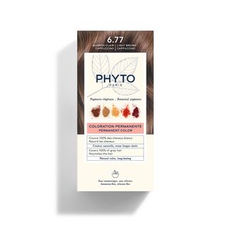 Phyto Color, farba do włosów, 6/77 jasny brąz, cappuccino, 50 ml - zdjęcie produktu