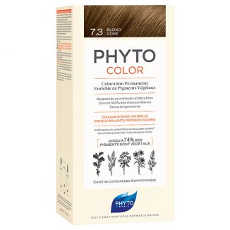 Phyto Color, farba do włosów, 7/3 złoty blond, 50 ml - zdjęcie produktu