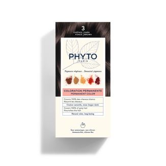 Phyto Color, farba do włosów, 3 ciemny kasztan, 50 ml - zdjęcie produktu