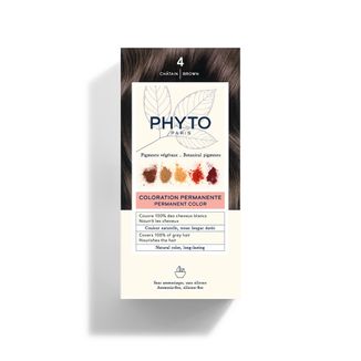 Phyto Color, farba do włosów, 4 kasztan, 50 ml USZKODZONE OPAKOWANIE - zdjęcie produktu